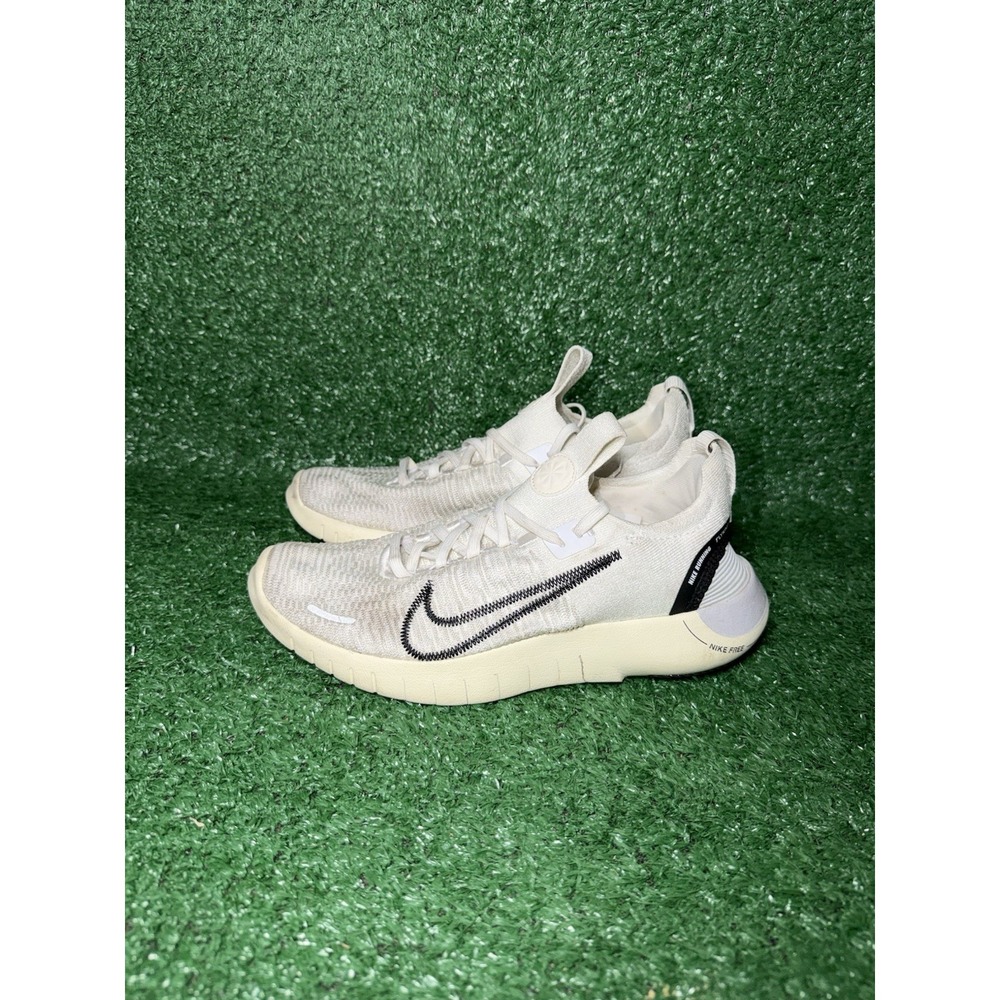 Nike Free RN Flyknit Next Nature Womens Size 8 Grey Black Running Shoes Sneakers - Picture 4 of 9